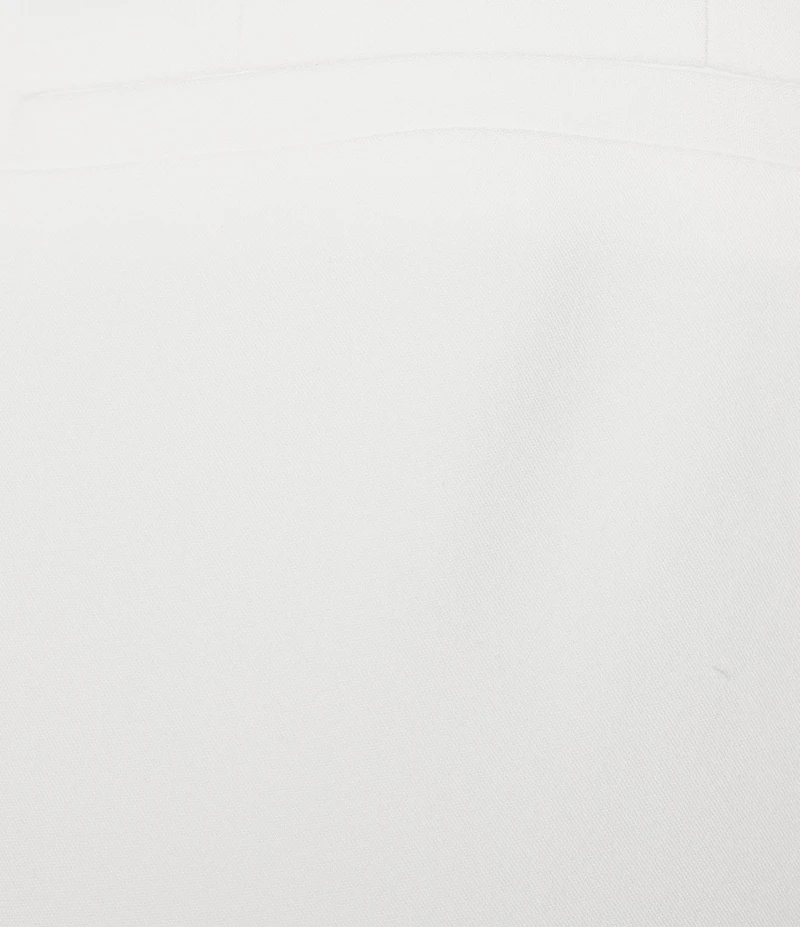 KARL LAGERFELD PARIS Compression Cotton Straight Leg Ankle Pants