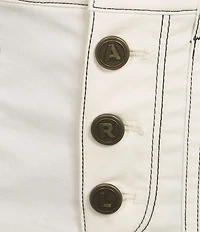 KARL LAGERFELD PARIS Contrast Trim Wide Leg Coordinating Pants