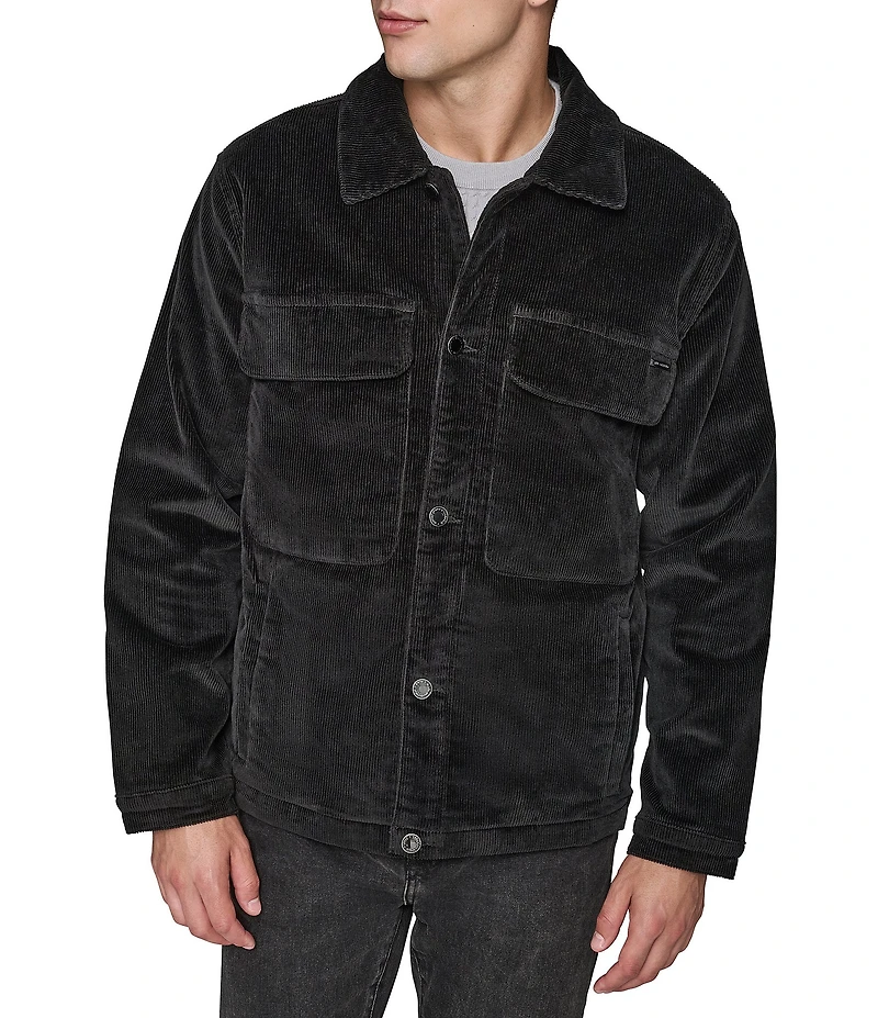 Karl Lagerfeld Paris Corduroy Shirt Jacket