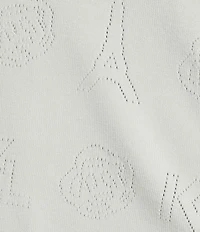 KARL LAGERFELD PARIS Crew Neck Sleeveless Tank Top Sweater