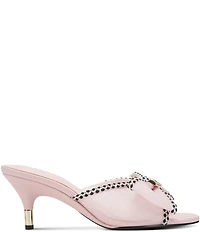 KARL LAGERFELD PARIS Damina Mesh Bow Dress Slides