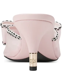 KARL LAGERFELD PARIS Damina Mesh Bow Dress Slides