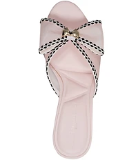 KARL LAGERFELD PARIS Damina Mesh Bow Dress Slides