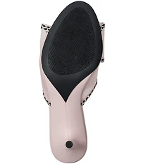 KARL LAGERFELD PARIS Damina Mesh Bow Dress Slides