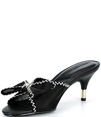 KARL LAGERFELD PARIS Damina Mesh Bow Dress Slides