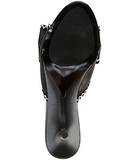 KARL LAGERFELD PARIS Damina Mesh Bow Dress Slides