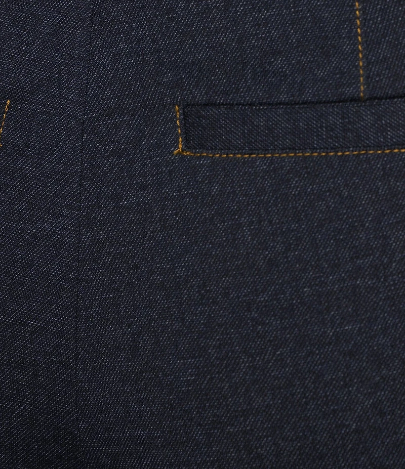 KARL LAGERFELD PARIS Denim Knit Wide Leg Full Length Jeans