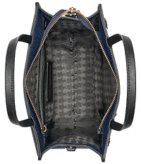 KARL LAGERFELD PARIS Denim Maybelle Satchel Bag