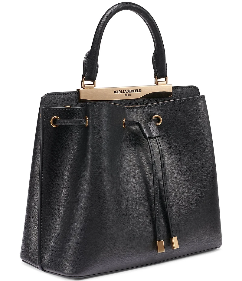 KARL LAGERFELD PARIS Evelina Top Handle Bucket Bag