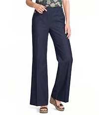 KARL LAGERFELD PARIS Flat Front Wide Leg Coordinating Pants