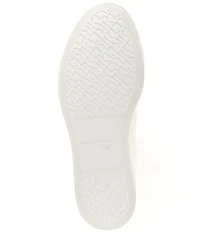 KARL LAGERFELD PARIS Galva Leather Whipstitch Lace Up Sneakers