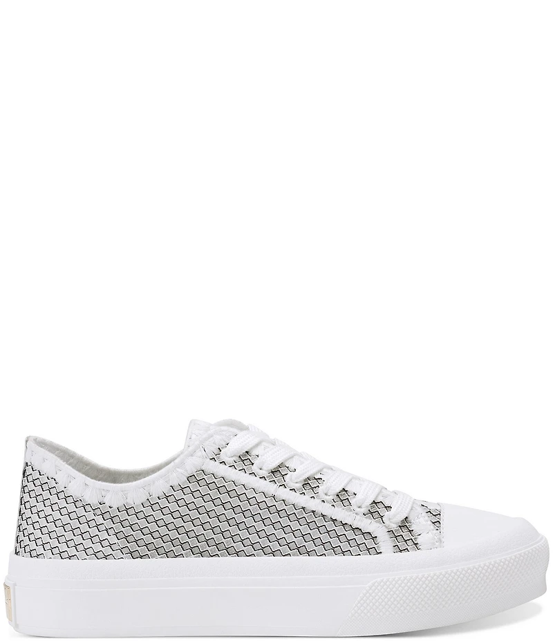 KARL LAGERFELD PARIS Giddeon Lace-Up Platform Sneakers