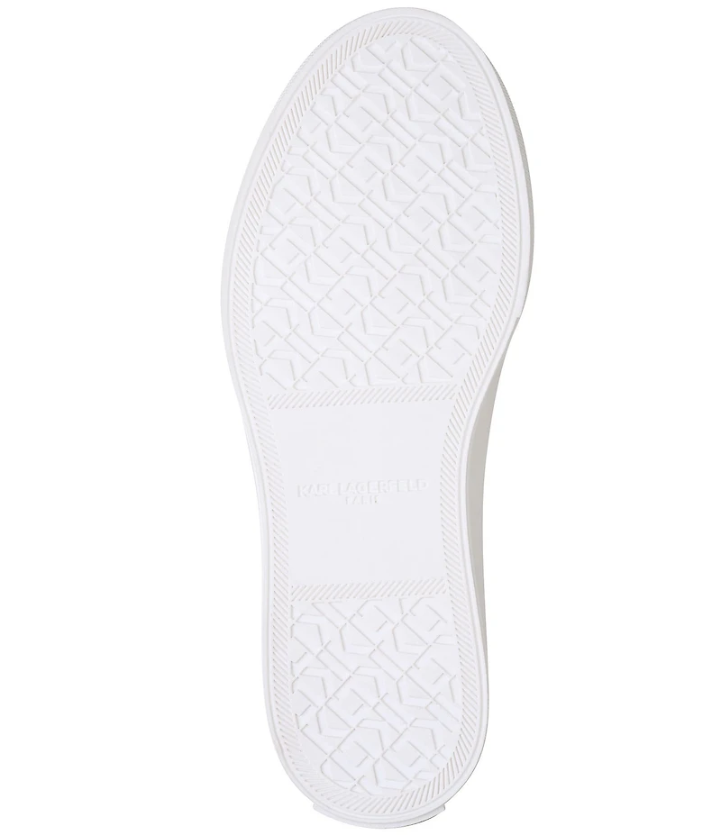 KARL LAGERFELD PARIS Giddeon Lace-Up Platform Sneakers