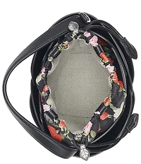 KARL LAGERFELD PARIS Ikon Floral Bucket Drawstring Bag