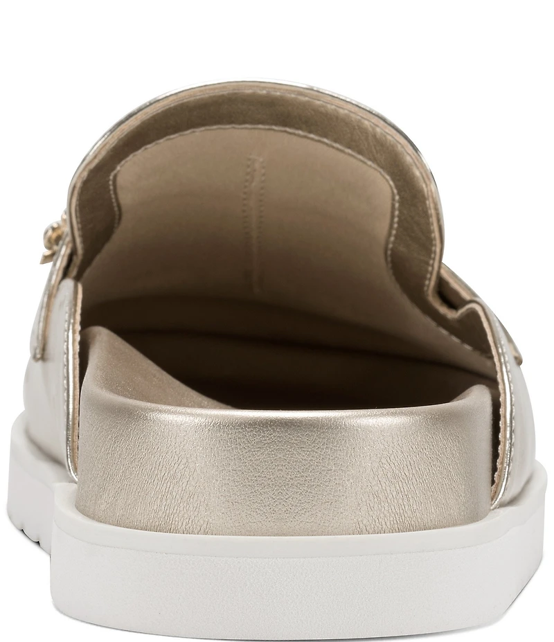 KARL LAGERFELD PARIS Islay Macaron Metallic Charms Mules