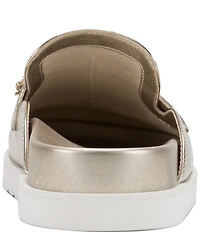 KARL LAGERFELD PARIS Islay Macaron Metallic Charms Mules