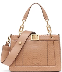 KARL LAGERFELD PARIS Ivette Leather Satchel Bag