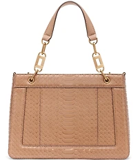 KARL LAGERFELD PARIS Ivette Leather Satchel Bag