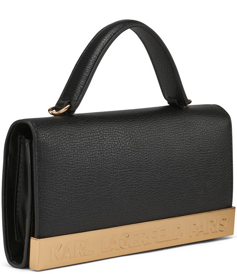 KARL LAGERFELD PARIS Jacqueline Wallet Satchel Bag