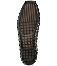 KARL LAGERFELD PARIS Juliska Jelly Caged Mary Jane Ballet Flats