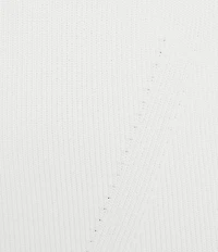 KARL LAGERFELD PARIS Knit Square Neck Sleeveless Tank