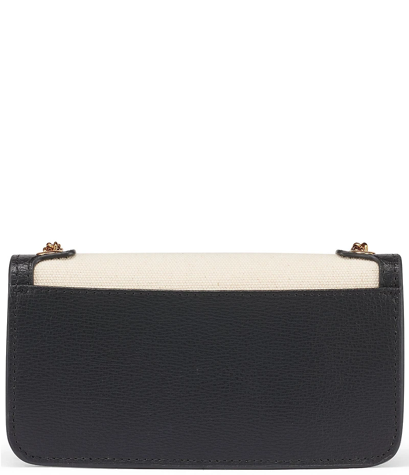 KARL LAGERFELD PARIS Kosette Canvas Shoulder Bag
