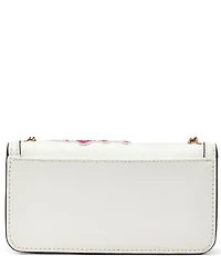 KARL LAGERFELD PARIS Kosette Floral Embroidered Convertible Shoulder Bag