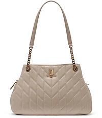 KARL LAGERFELD PARIS Lafayette Leather Satchel Bag