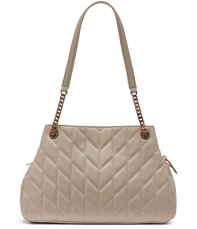 KARL LAGERFELD PARIS Lafayette Leather Satchel Bag