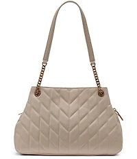 KARL LAGERFELD PARIS Lafayette Leather Satchel Bag