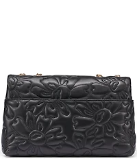 KARL LAGERFELD PARIS Lafayette Quilted Floral Shoulder Bag