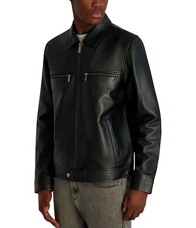 Karl Lagerfeld Paris Leather Jacket