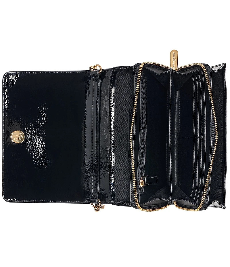 KARL LAGERFELD PARIS Lourdes Floral Crossbody Bag