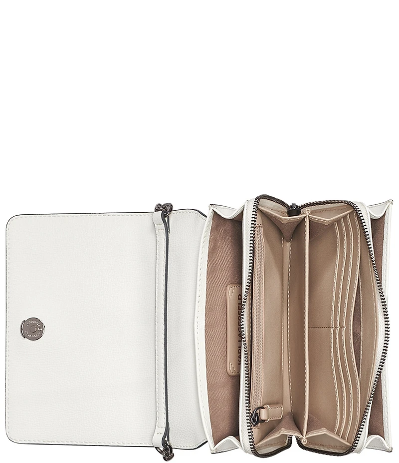 KARL LAGERFELD PARIS Lourdes Swag Chain Crossbody Bag