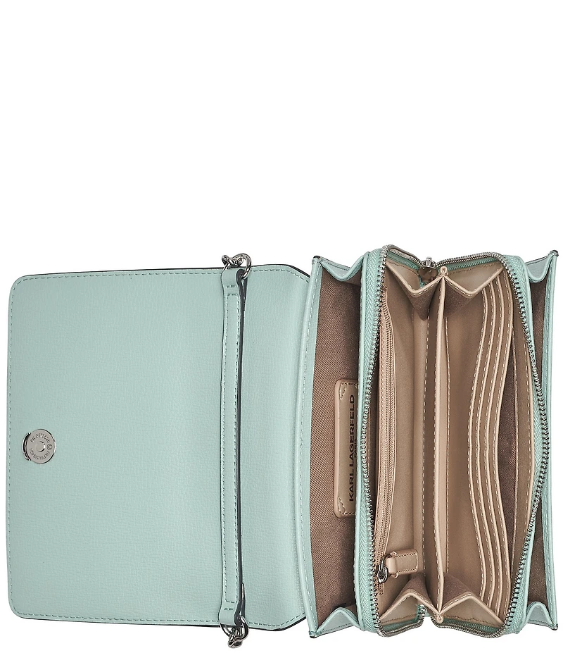 KARL LAGERFELD PARIS Lourdes Swag Chain Crossbody Bag