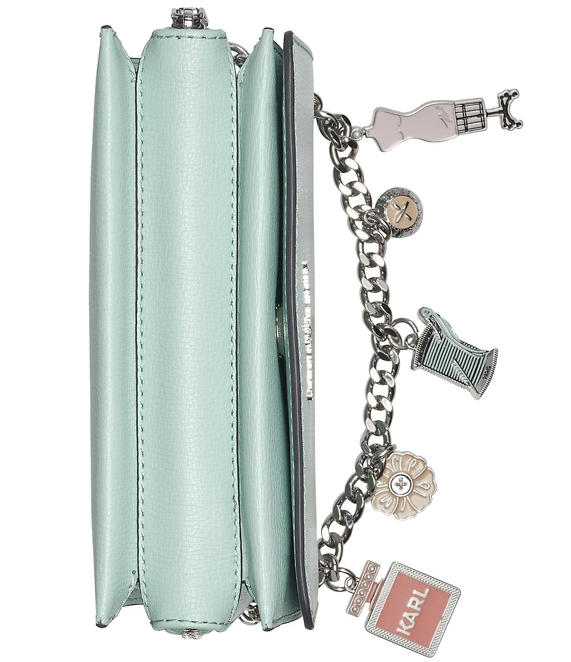 KARL LAGERFELD PARIS Lourdes Swag Chain Crossbody Bag