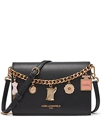 KARL LAGERFELD PARIS Lourdes Swag Chain Crossbody Bag