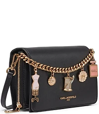 KARL LAGERFELD PARIS Lourdes Swag Chain Crossbody Bag