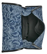 KARL LAGERFELD PARIS Luciene Denim Shoulder Bag