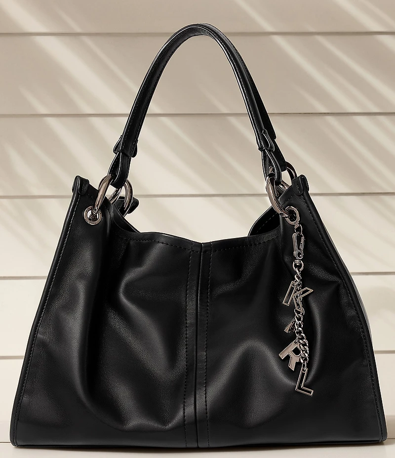 KARL LAGERFELD PARIS Luciene Medium Slouch Tote Bag