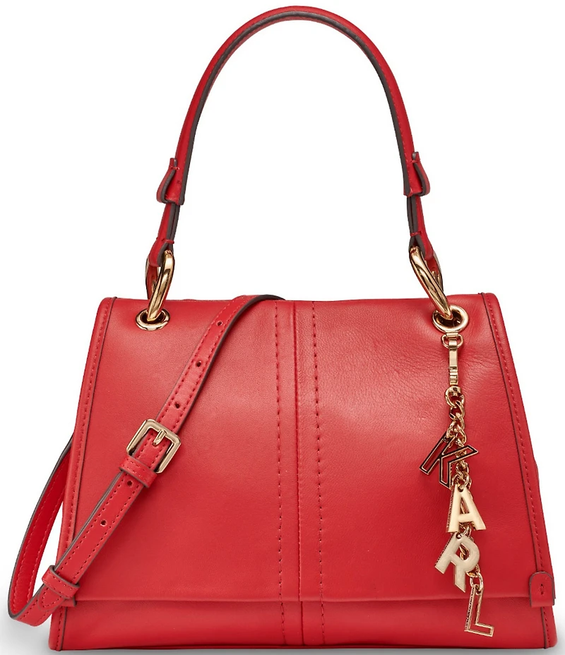 KARL LAGERFELD PARIS Luciene Chain Charm Shoulder Bag