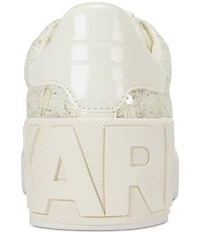 KARL LAGERFELD PARIS Mablyn Boucle Signature Logo Lace Up Sneakers