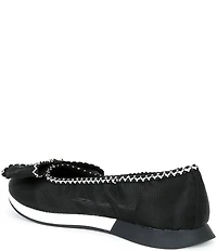 KARL LAGERFELD PARIS Macklin Mesh Bow Sneakerinas