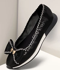 KARL LAGERFELD PARIS Macklin Mesh Bow Sneakerinas