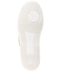 KARL LAGERFELD PARIS Madisyn Pearl Embellished Cat Applique Slip On Sneakers