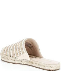 KARL LAGERFELD PARIS Malaysia Woven Espadrille Mules