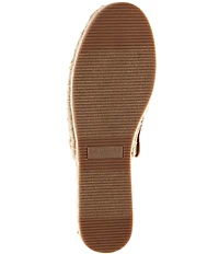 KARL LAGERFELD PARIS Malaysia Woven Espadrille Mules