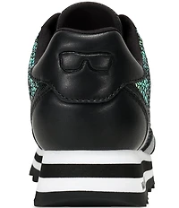 KARL LAGERFELD PARIS Marenza Multi Sequin Lace Up Sneakers