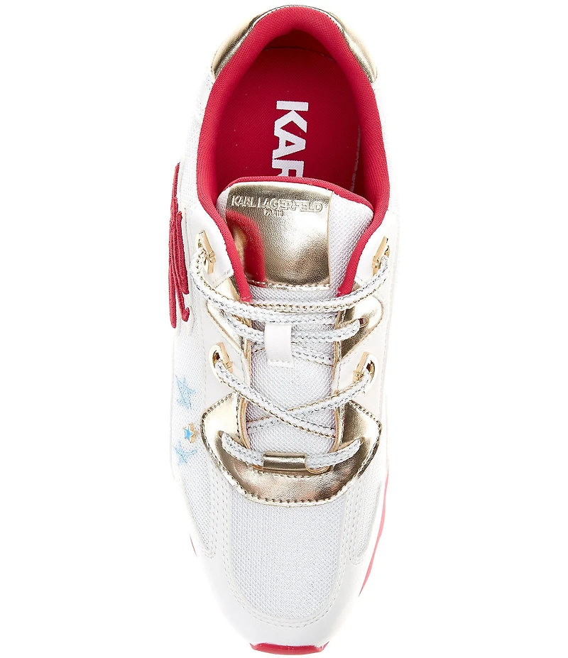 KARL LAGERFELD PARIS Masrina Lace Up Sneakers