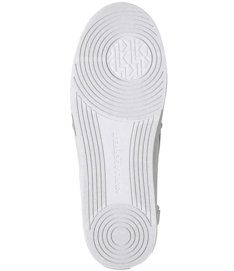 KARL LAGERFELD PARIS Maude Fleur Flower Applique Slip On Sneakers